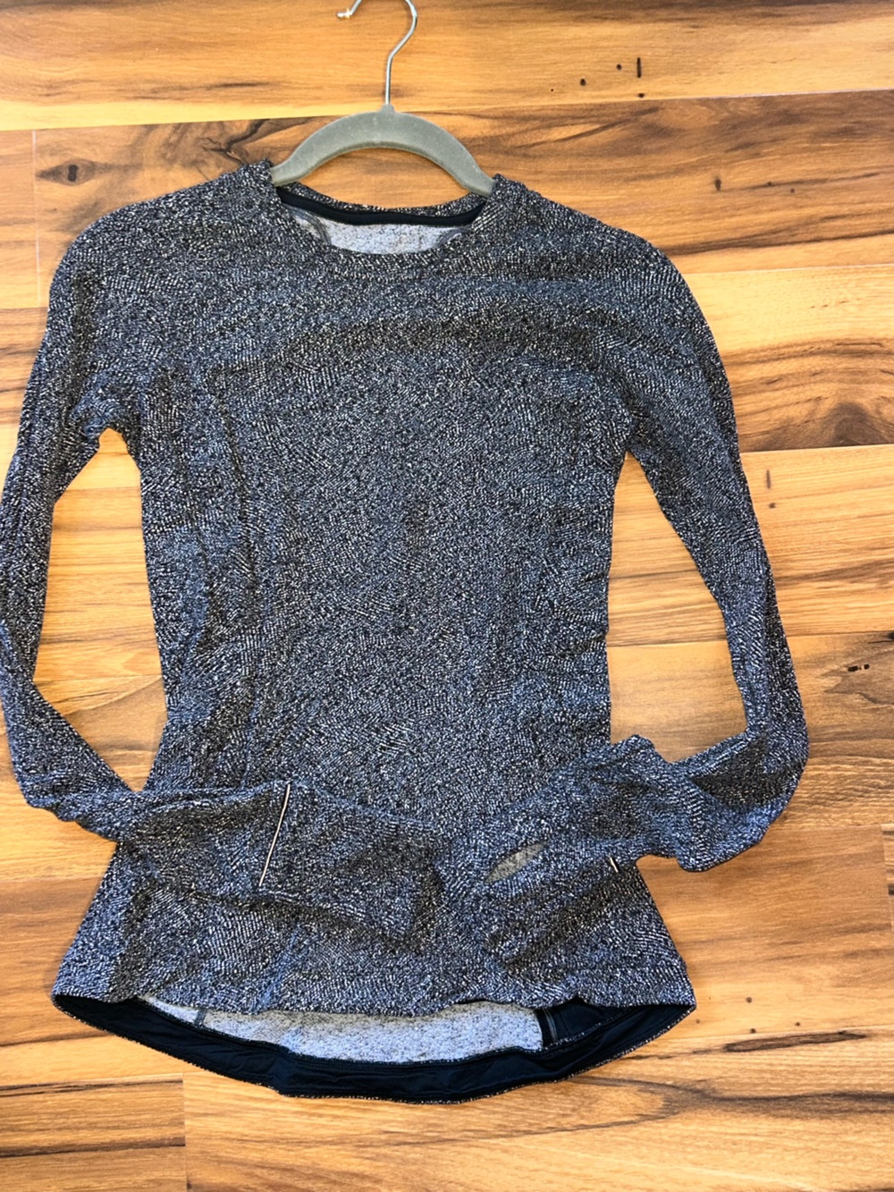 lululemon athletica Charcoal Gray long sleeve
